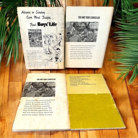 VINTAGE 1970s Boy Scouts of America Merit Badge Booklets - Lot of 4 - Retro - Picture 3 of 4